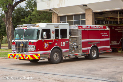 Dallas Fire Department apparatus Engine 